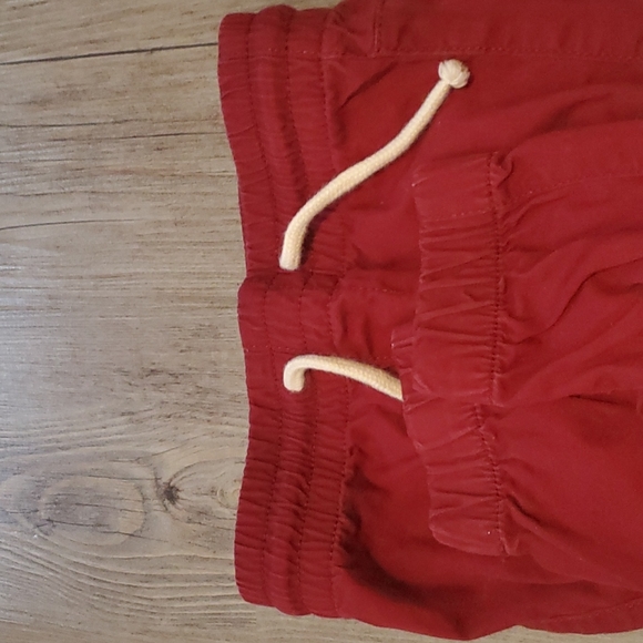 🧡 H&M | Toddler 2-Piece Outfit Pant & Shirt | 3-4 Y 4T | Red Cream - Picture 5 of 5